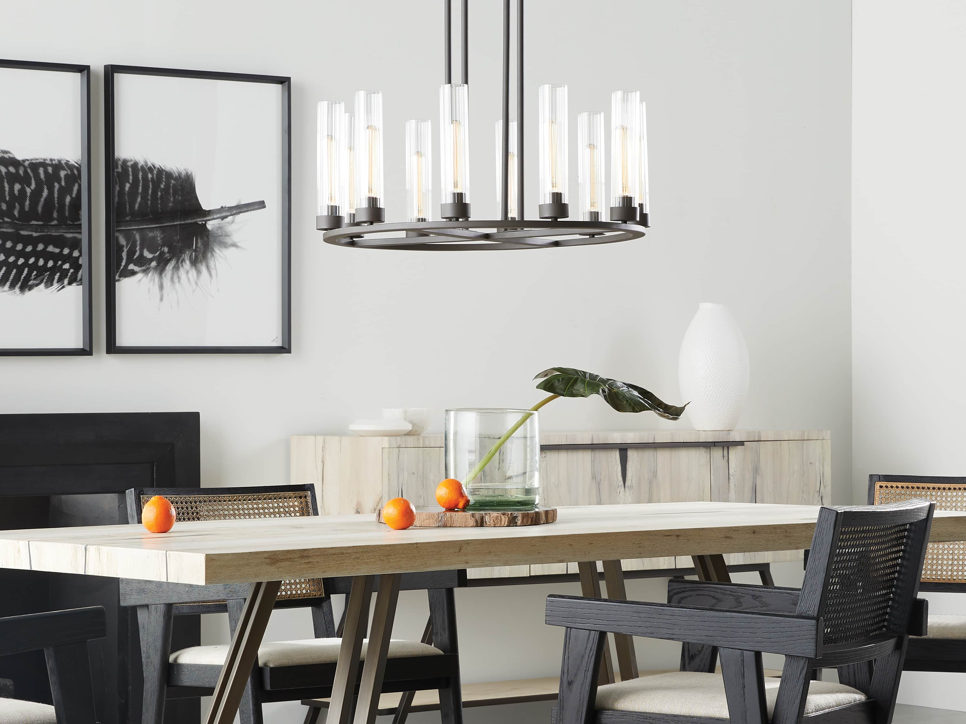 Andreas 10-Light Round Chandelier - Image 3