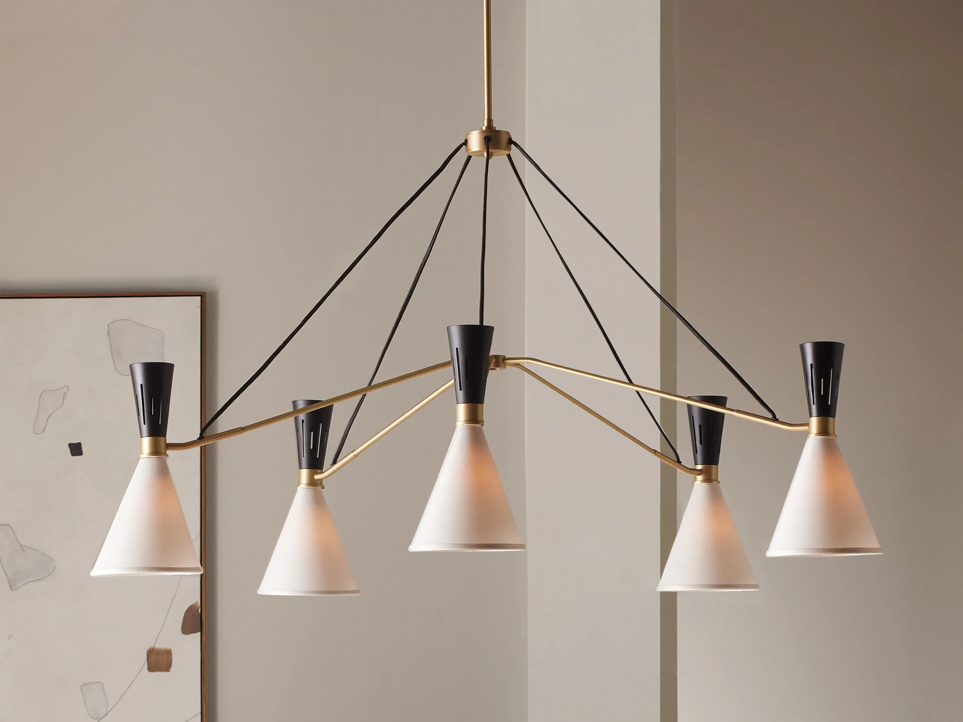 Ramsey Round Chandelier - Image 1