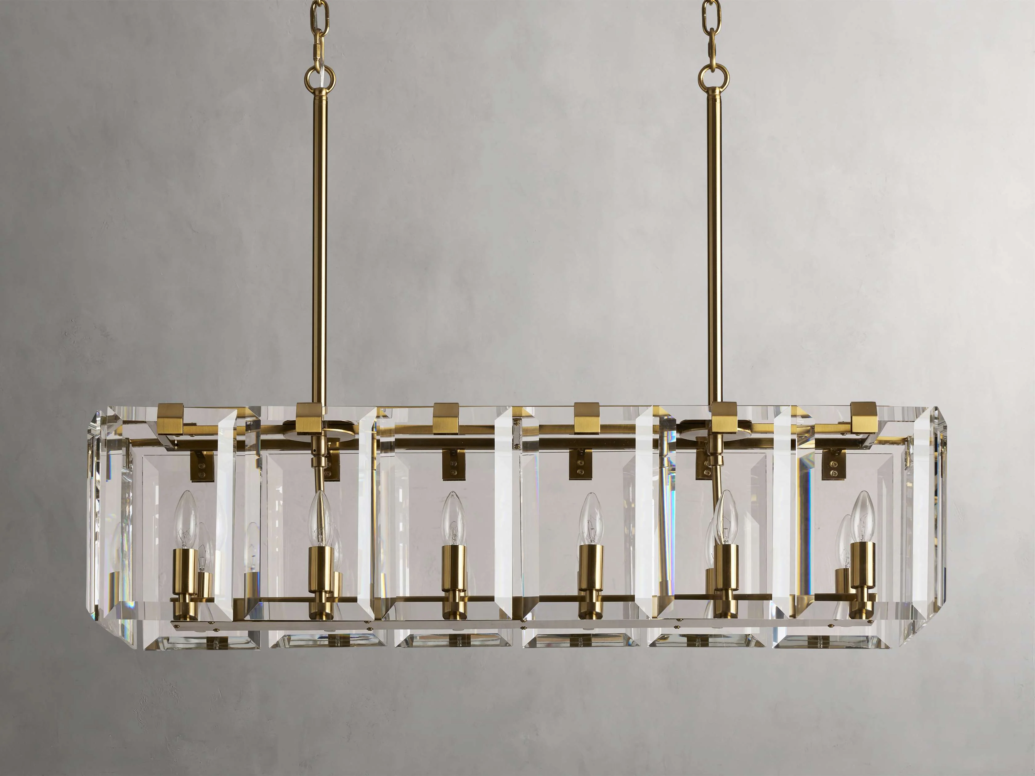 Amaya Rectangular Chandelier - Image 3