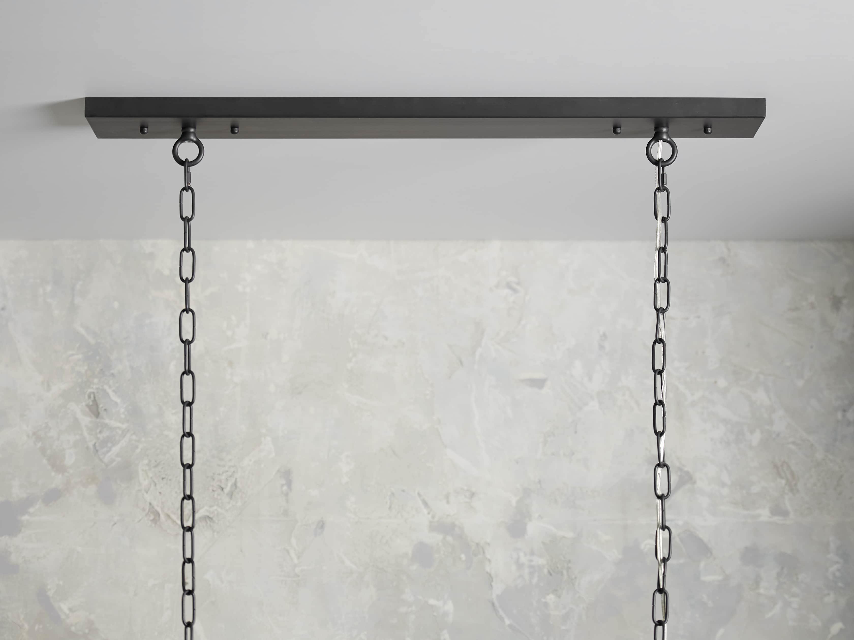 Garnet Rectangular Chandelier - Image 3