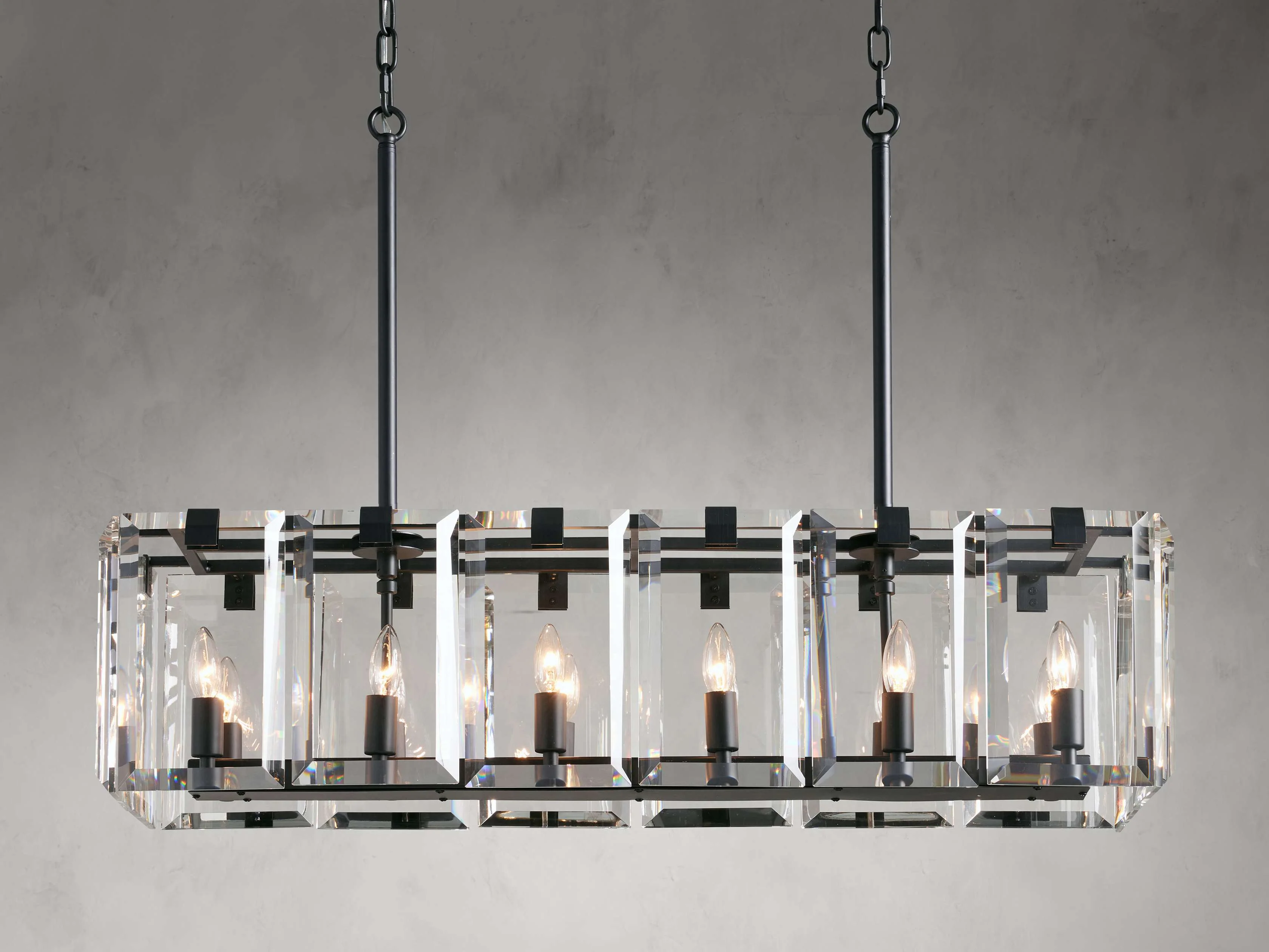 Amaya Rectangular Chandelier - Image 1