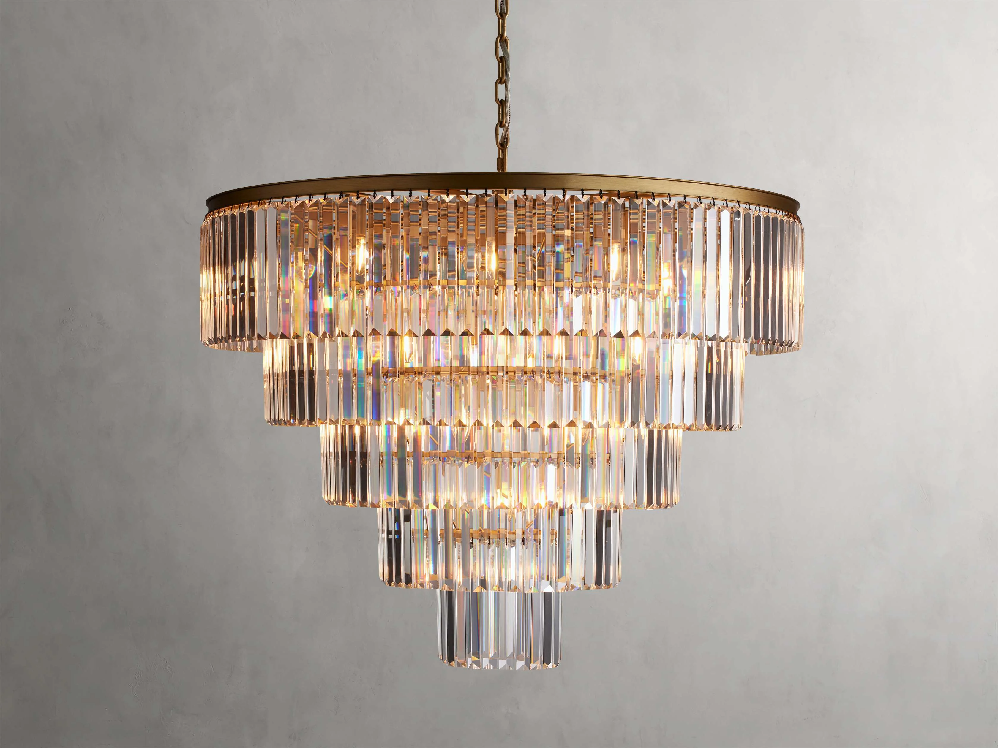 Leyland Tiered Round Chandelier - Image 1