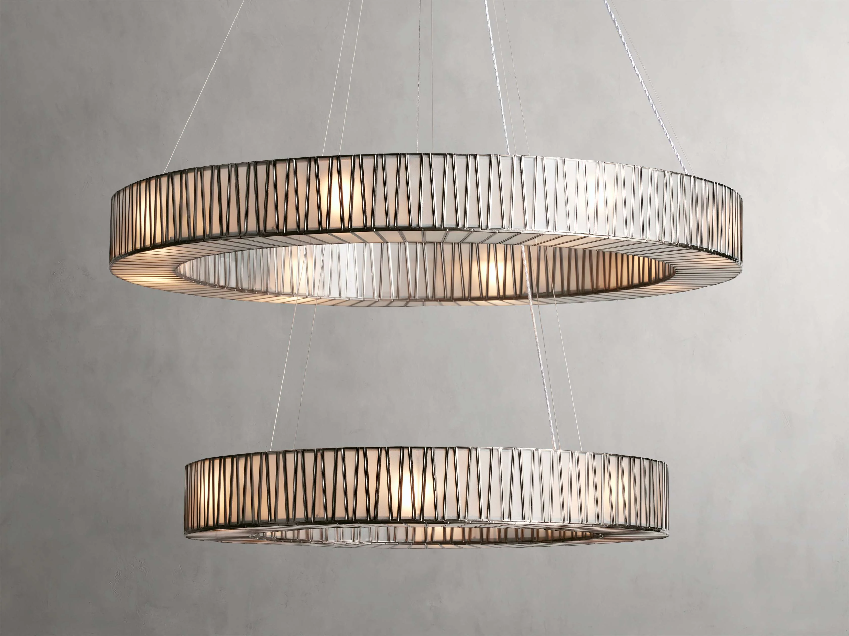 Jeunet 2-Tier Round Chandelier - Image 1