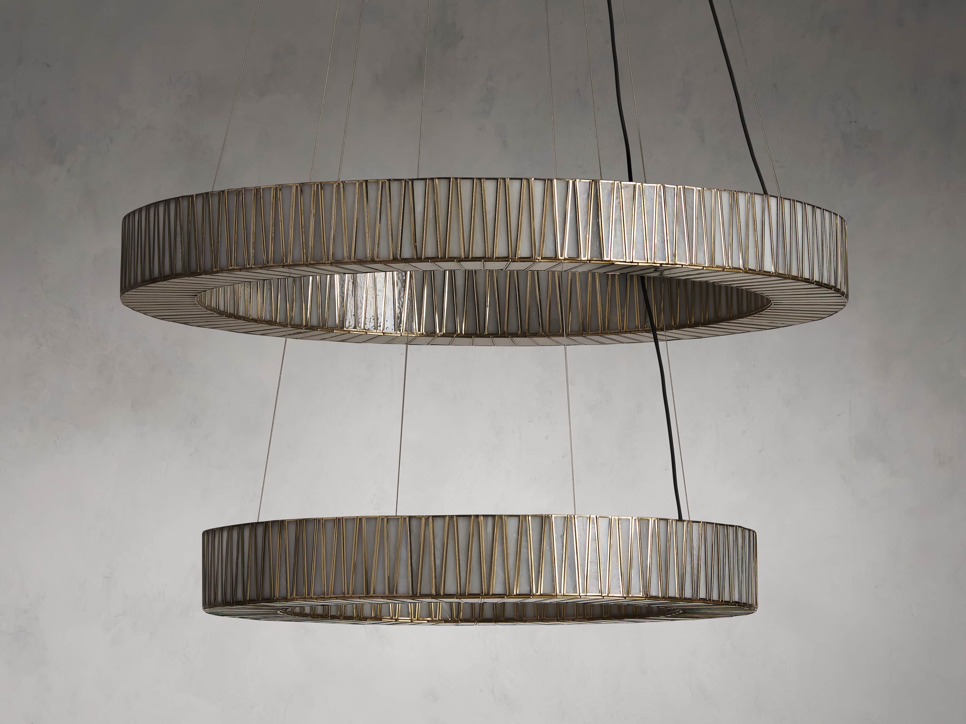 Jeunet 2-Tier Round Chandelier - Image 2