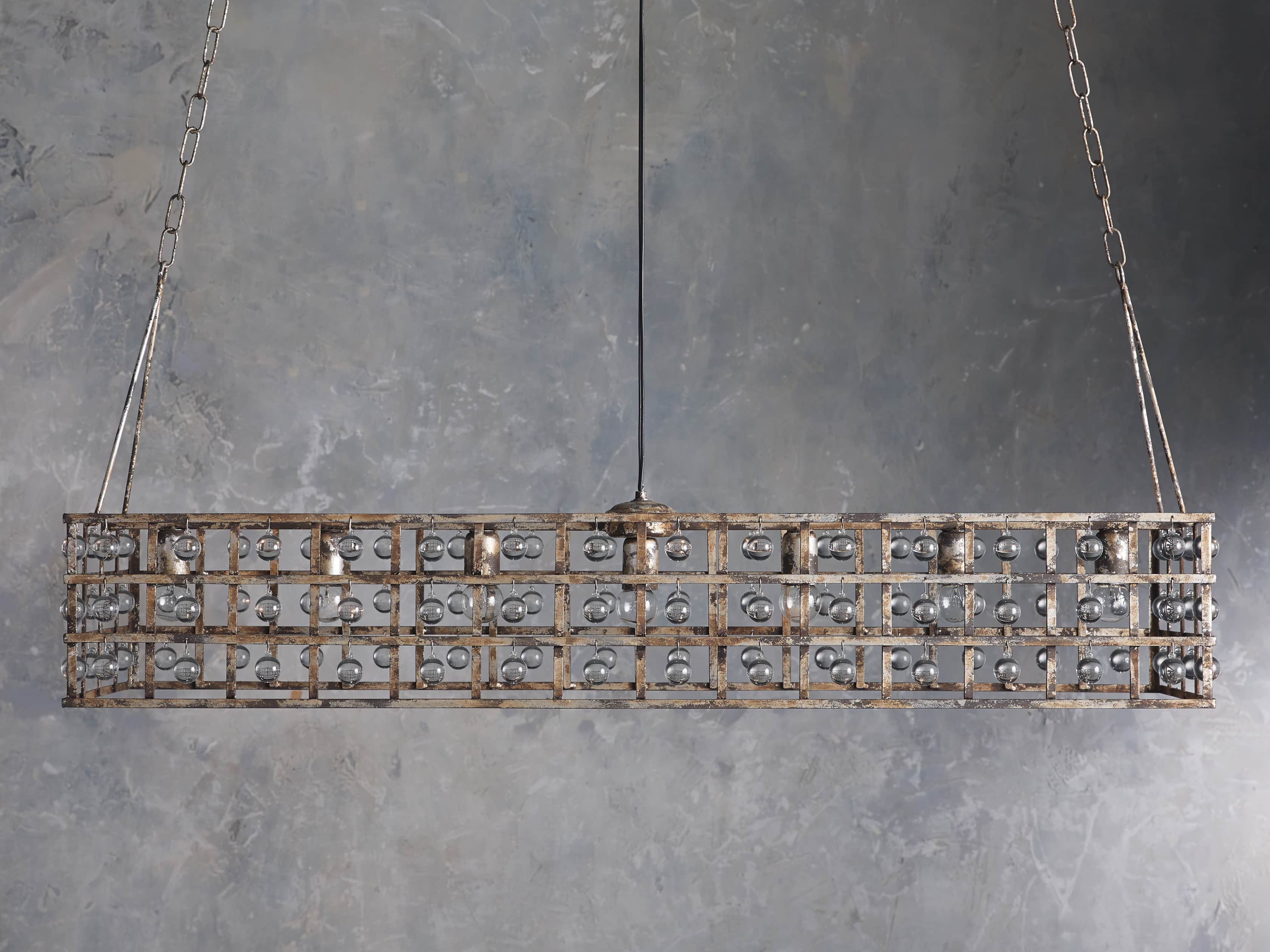 La Cage Rectangular Chandelier - Image 2