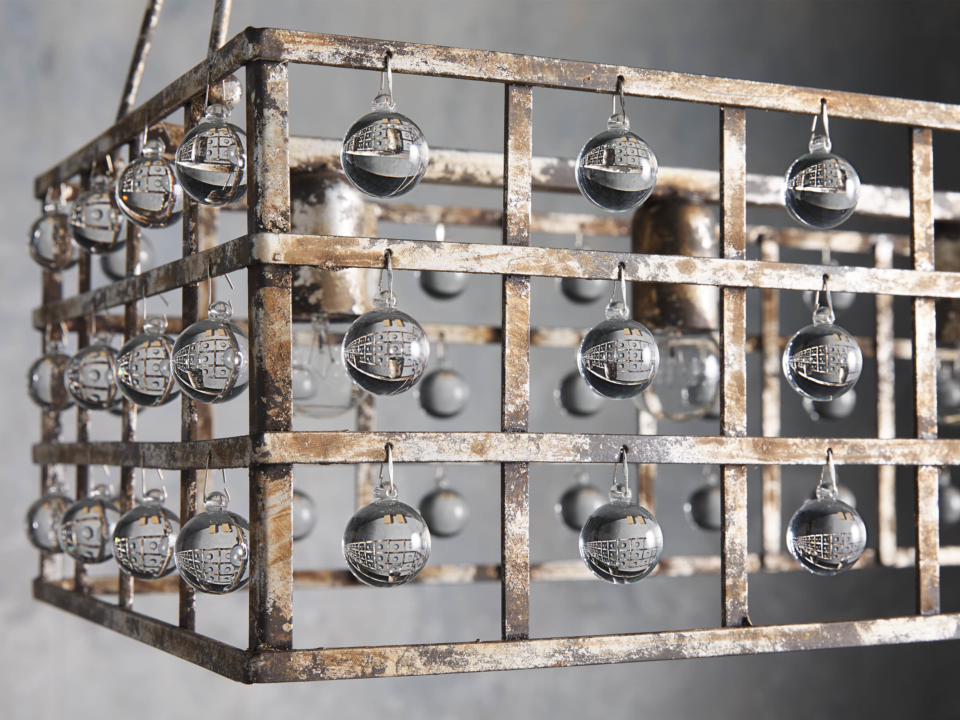 La Cage Rectangular Chandelier - Image 3