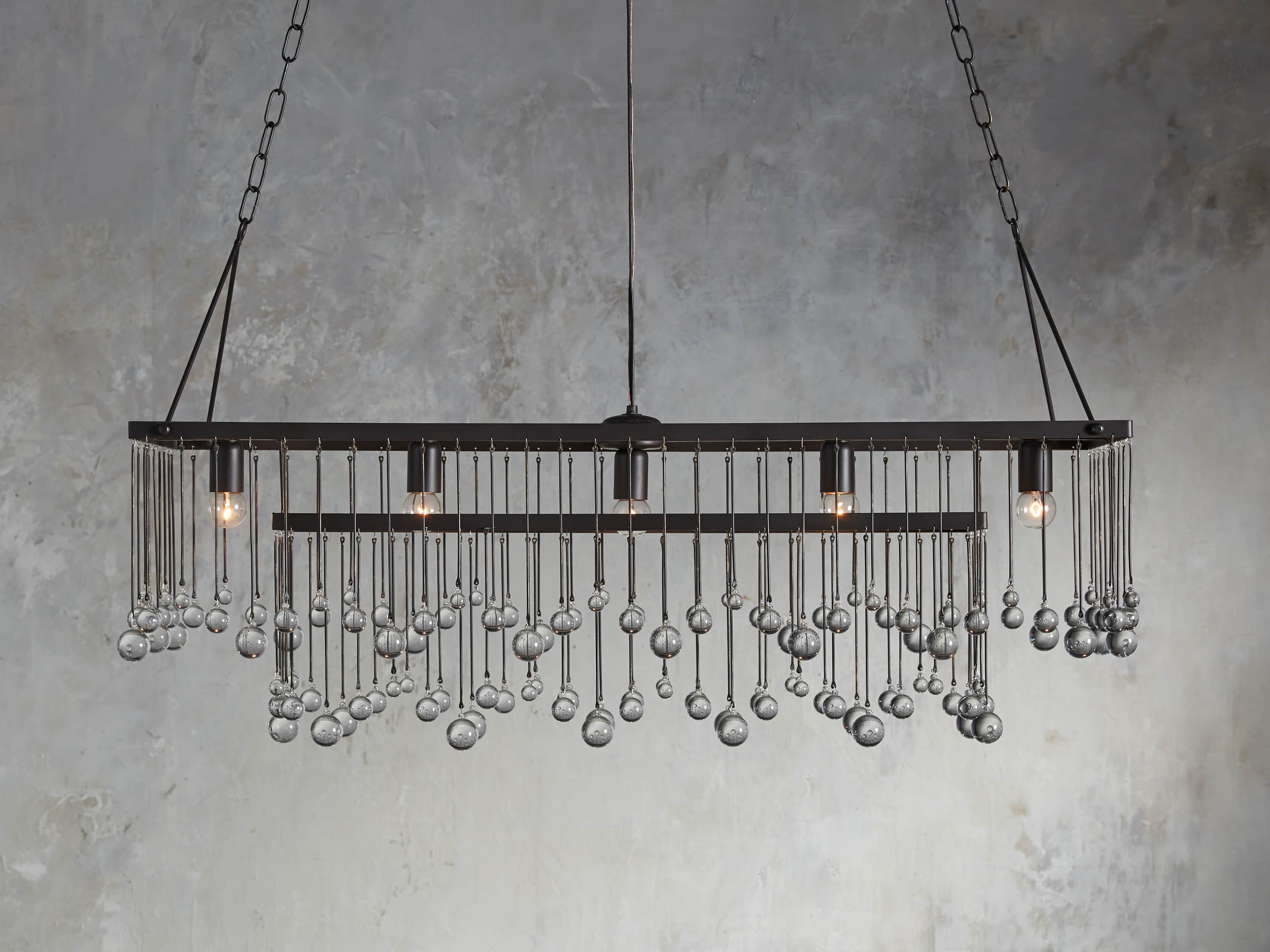 Aubrey Rectangular Chandelier - Image 1
