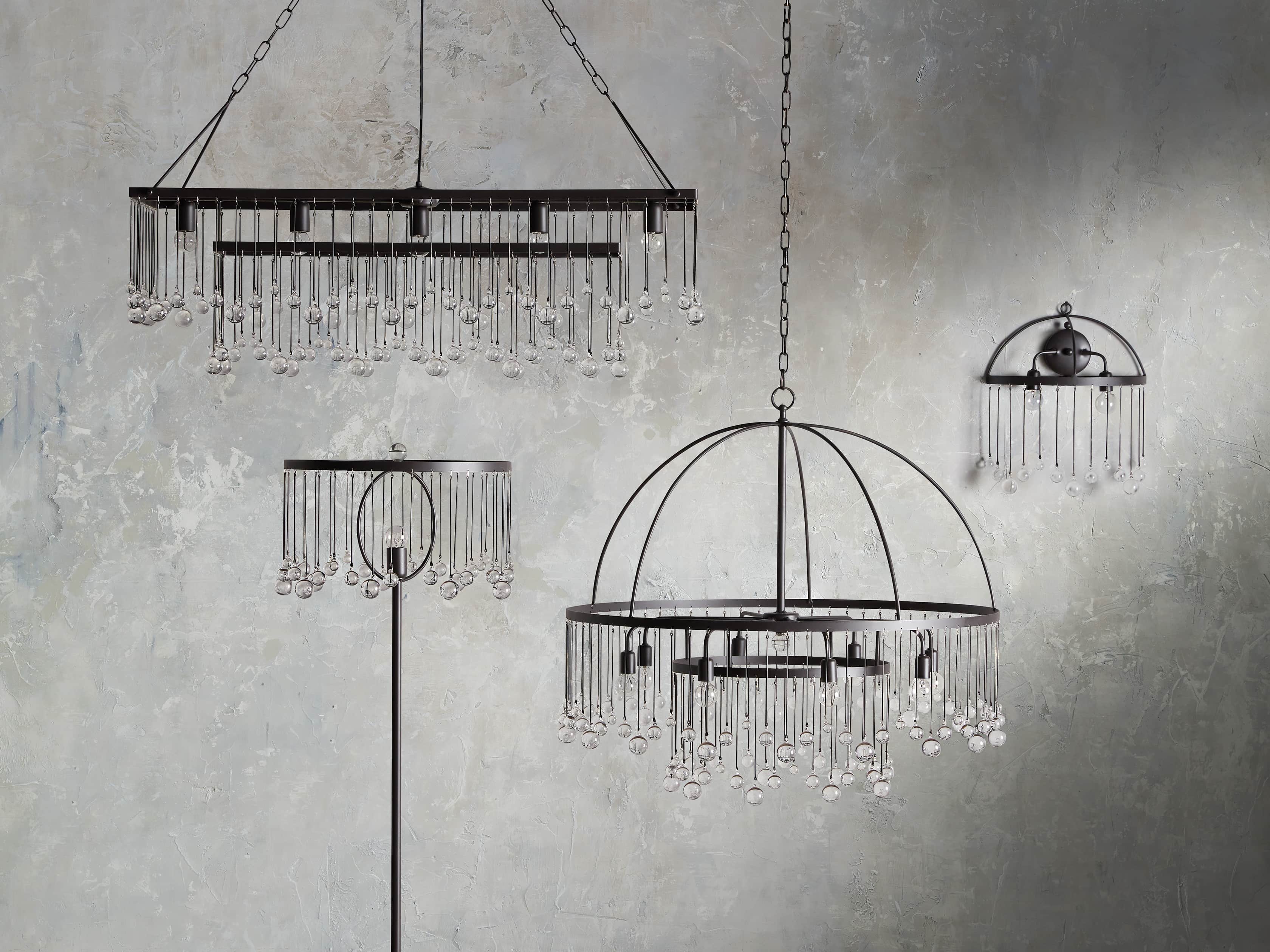 Aubrey Rectangular Chandelier - Image 2