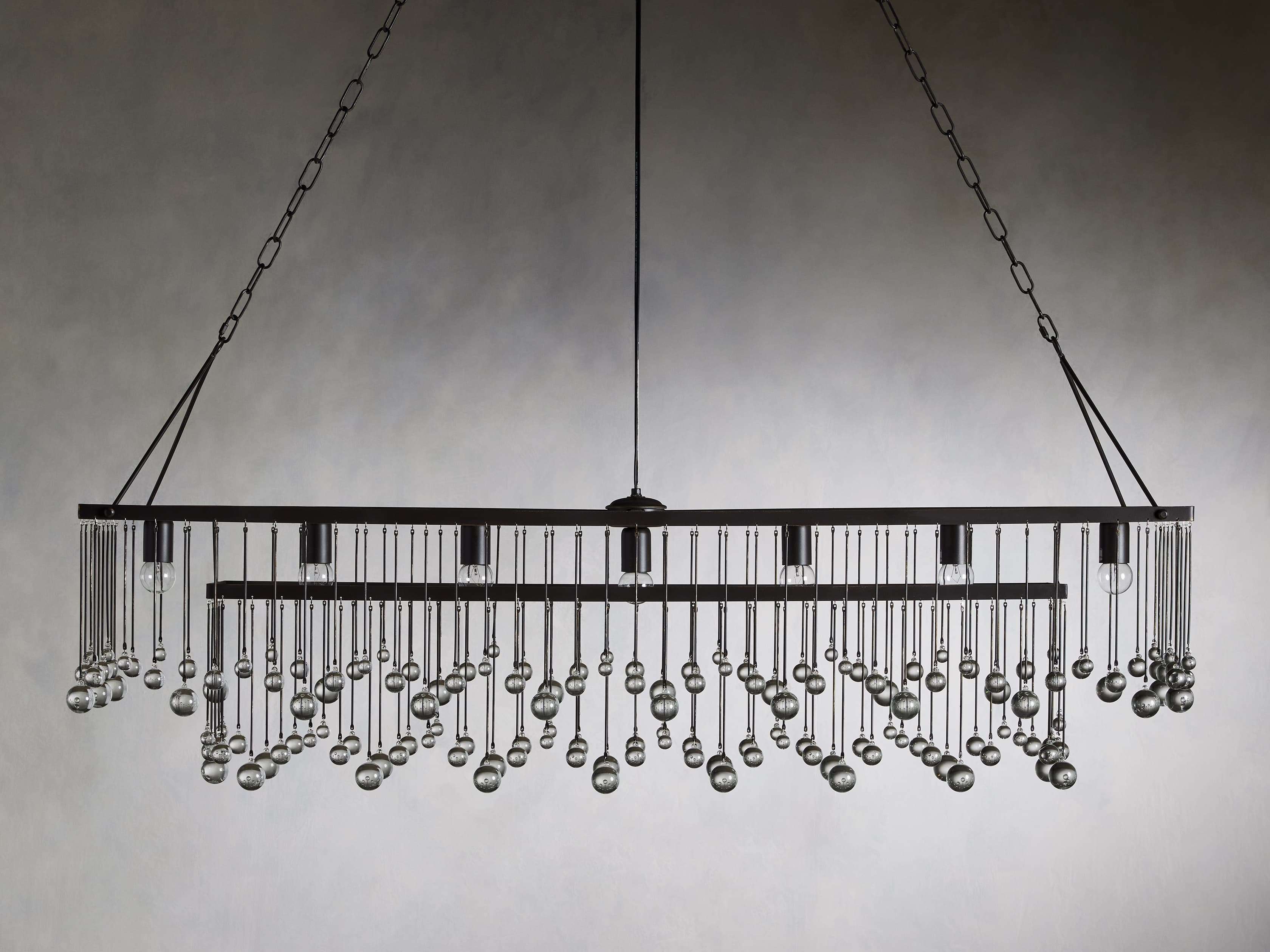 Aubrey Rectangular Chandelier - Image 3