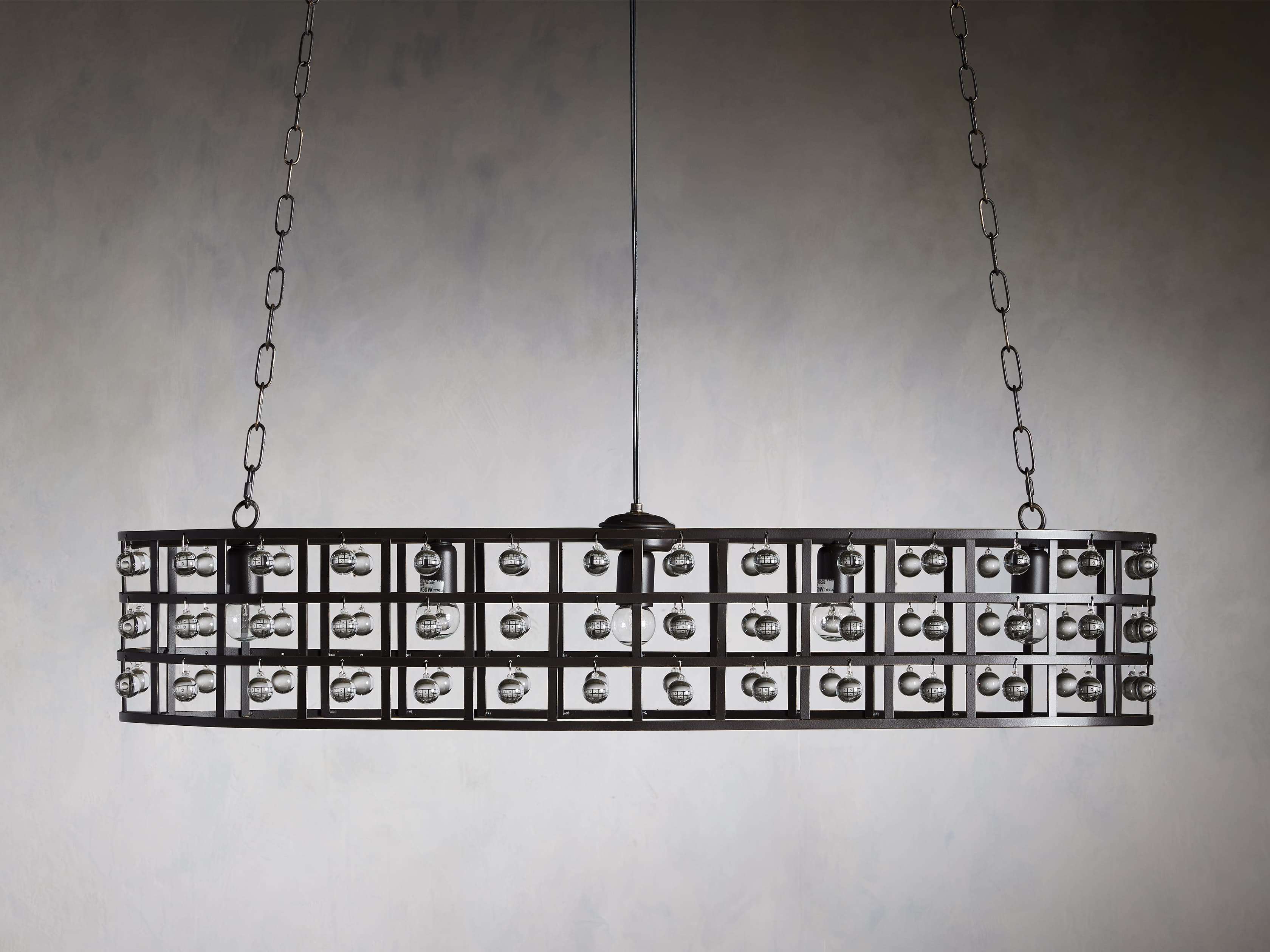 La Cage Oval Chandelier - Image 2