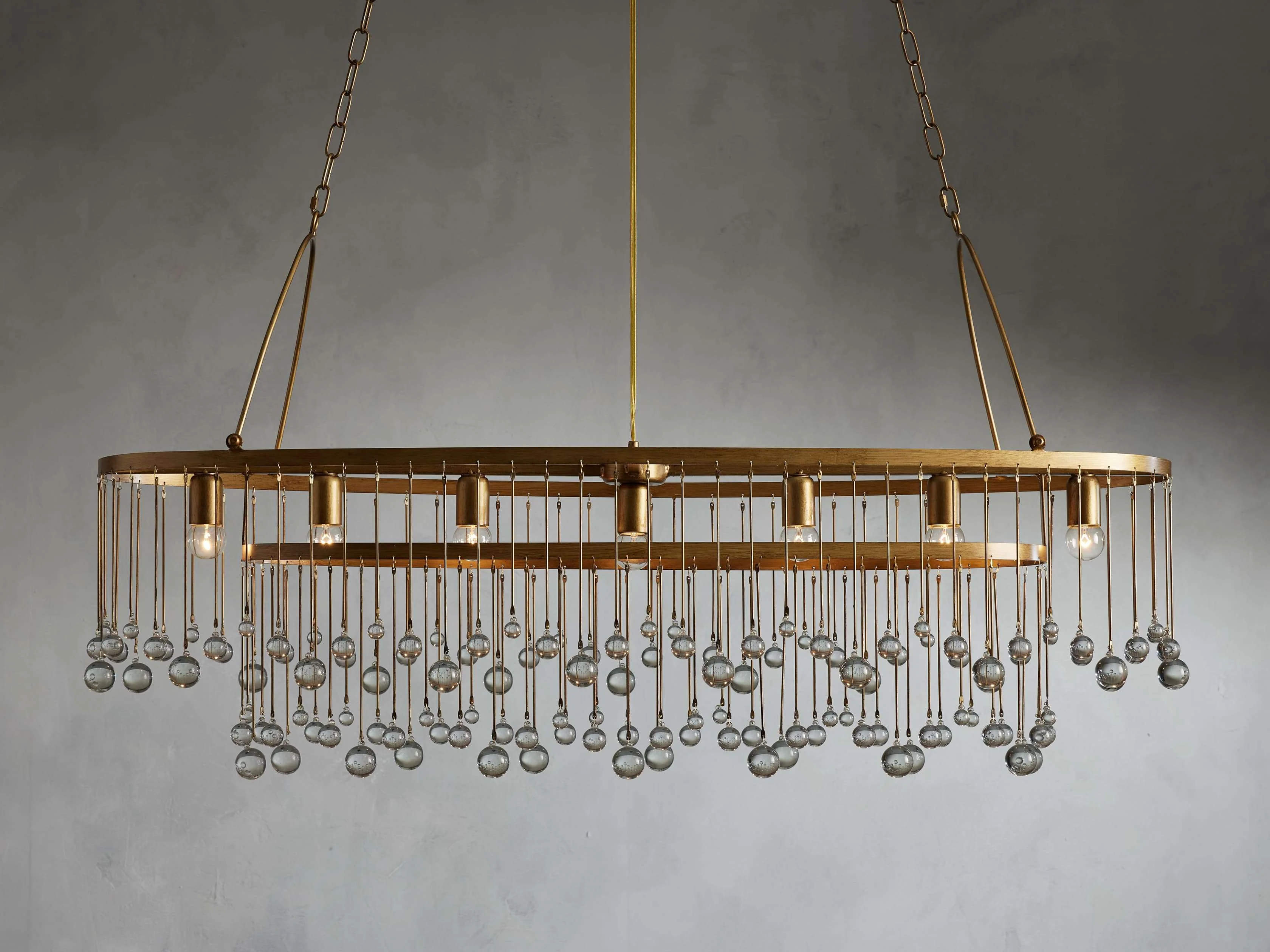 Aubrey Oval Chandelier - Image 2