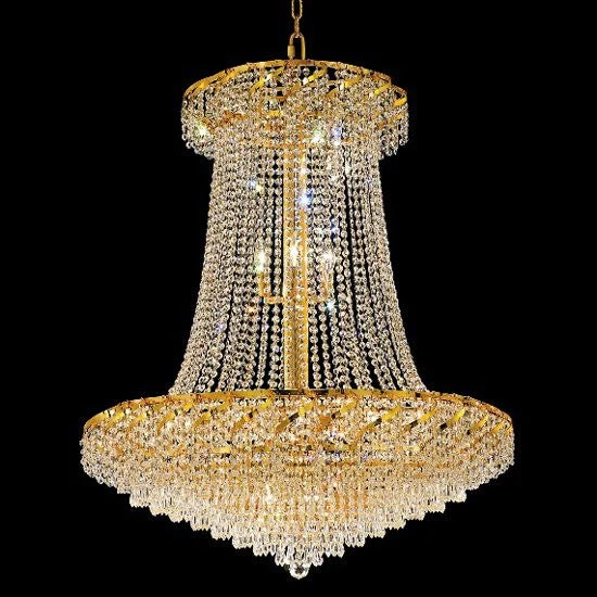 Gold plated 22 Light crystal Chandelier - Image 1