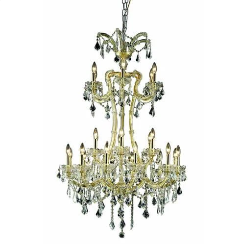 Gold 24 Light 50-in Chandelier - Image 1