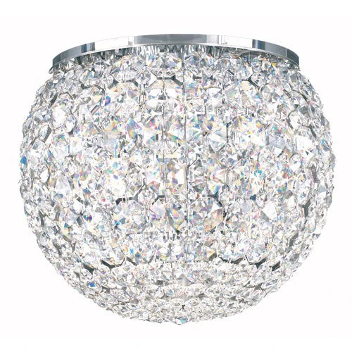 Clear Spectra Crystal Flush Mount Light, 10W x 8H x 10D - Image 1