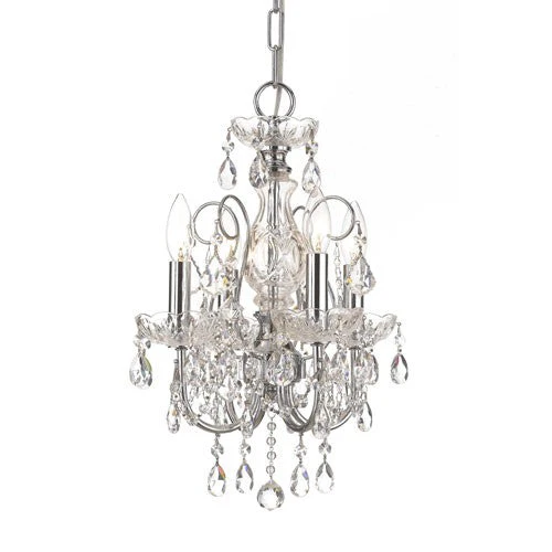 Mini Chandelier with Swarovski Spectra Crystal - Image 1