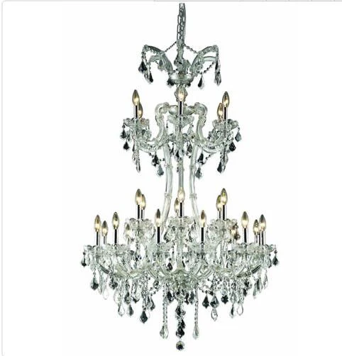 Chrome 24 Light 50-in Chandelier - Image 1