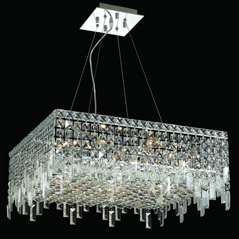 12 Light contemporary crystal chandelier Chrome plated - Image 1