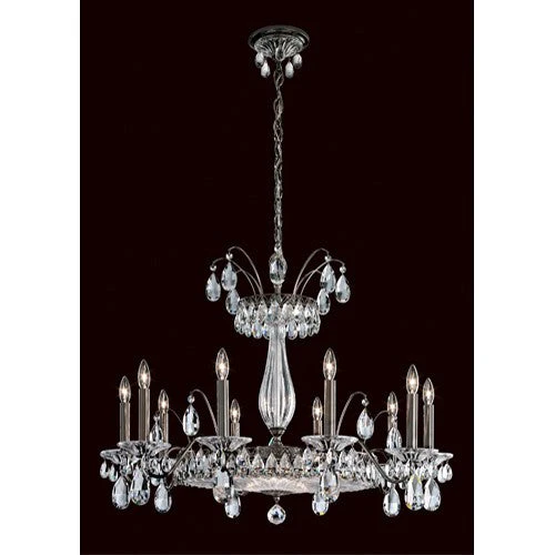 Black Pearl 13-Light Chandelier with Clear Heritage Crystal - Image 1