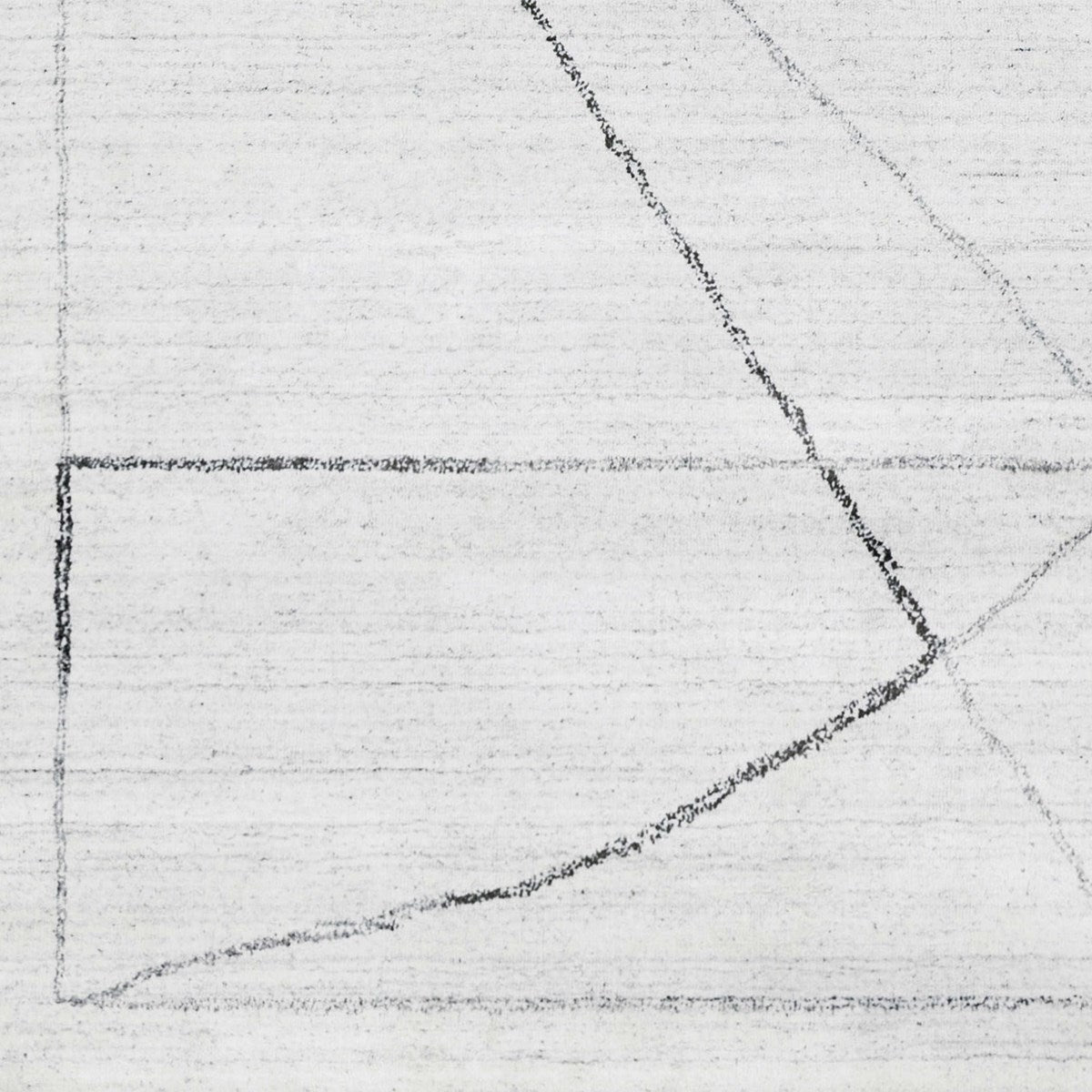 Uttermost Costilla Hand Knotted White, Charcoal and Black Contemporary Rug ~ 9' x 13' - Image 2