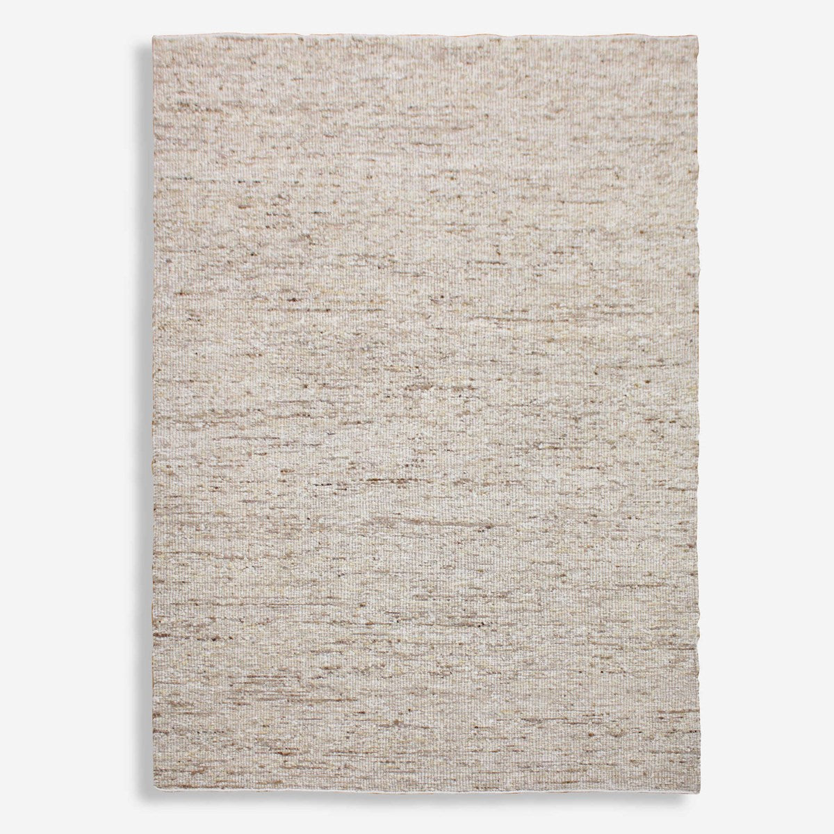 Uttermost Rafael Hand Knotted Ivory Wool and Natural Jute Rug ~ 8' X 10' - Image 2