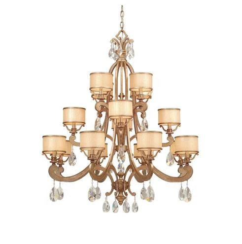 Silver 16-Light Chandelier - Image 1