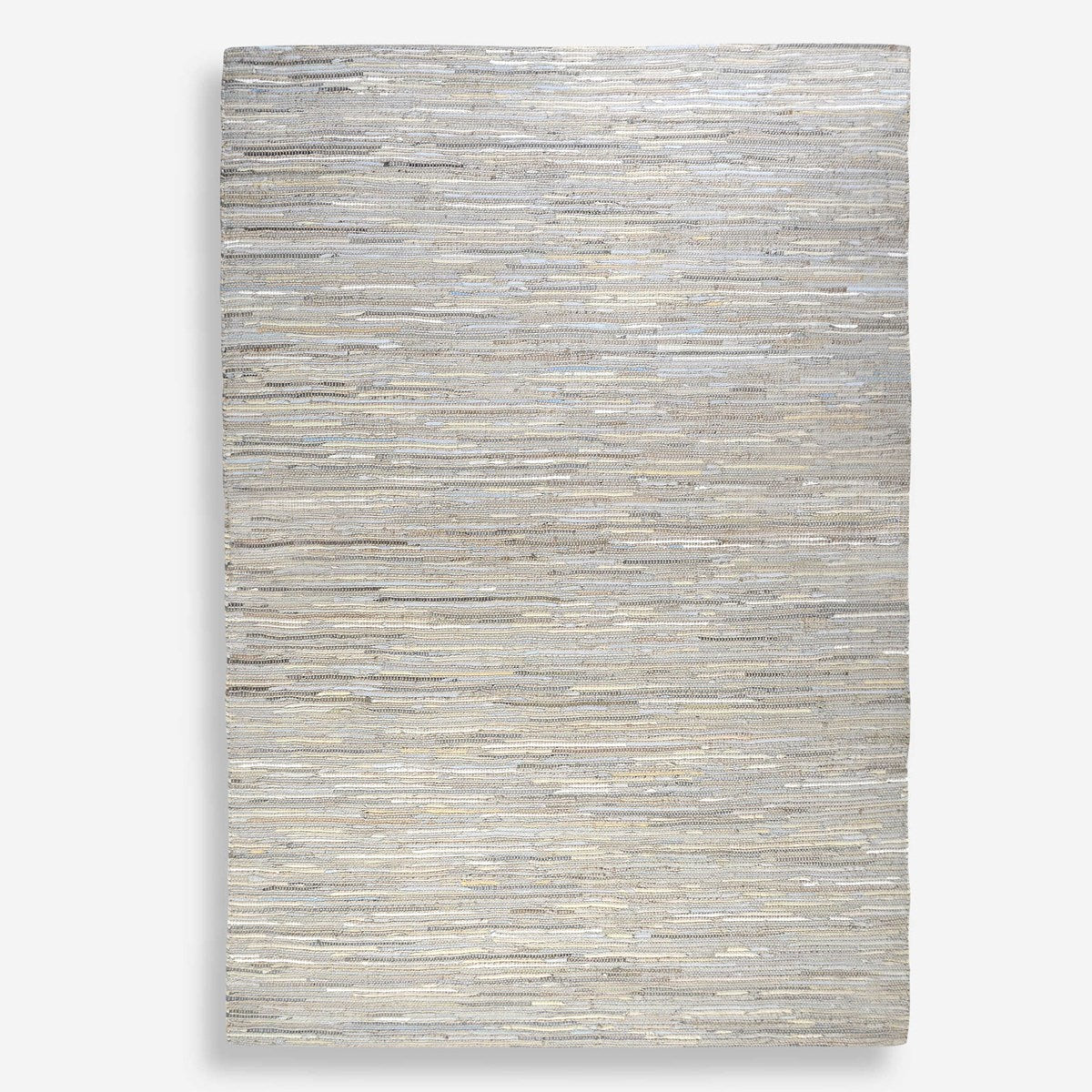Uttermost Nyala Hand Woven Ecru, Beige and Gray Hemp Rug ~ 5′ x 8′