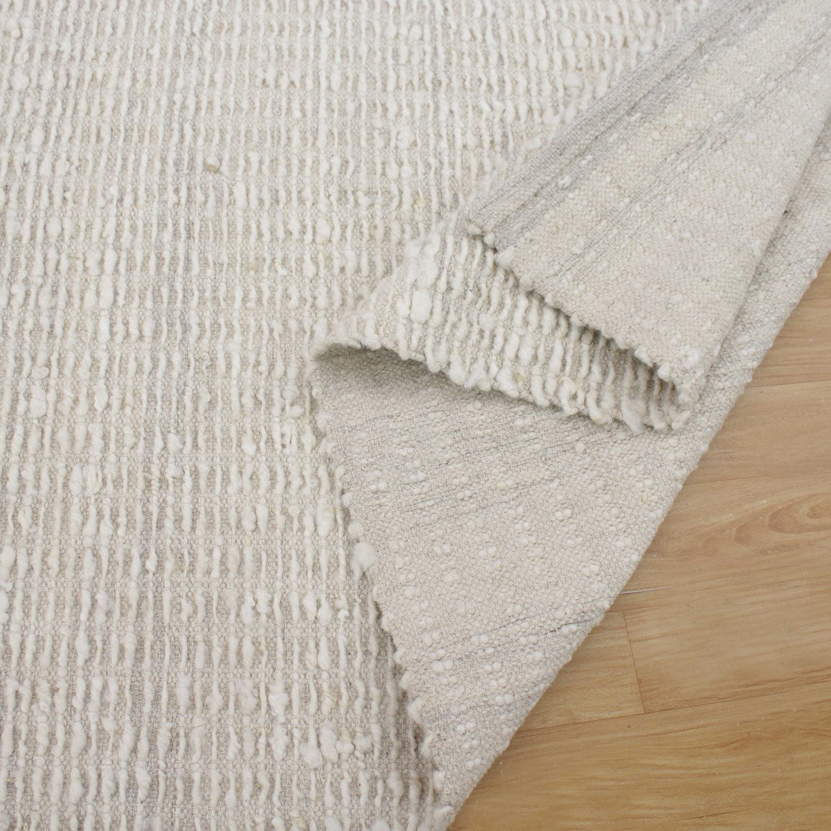 Uttermost Lovelle Hand Woven Ivory Wool Rug ~ 9' x 12' - Image 3