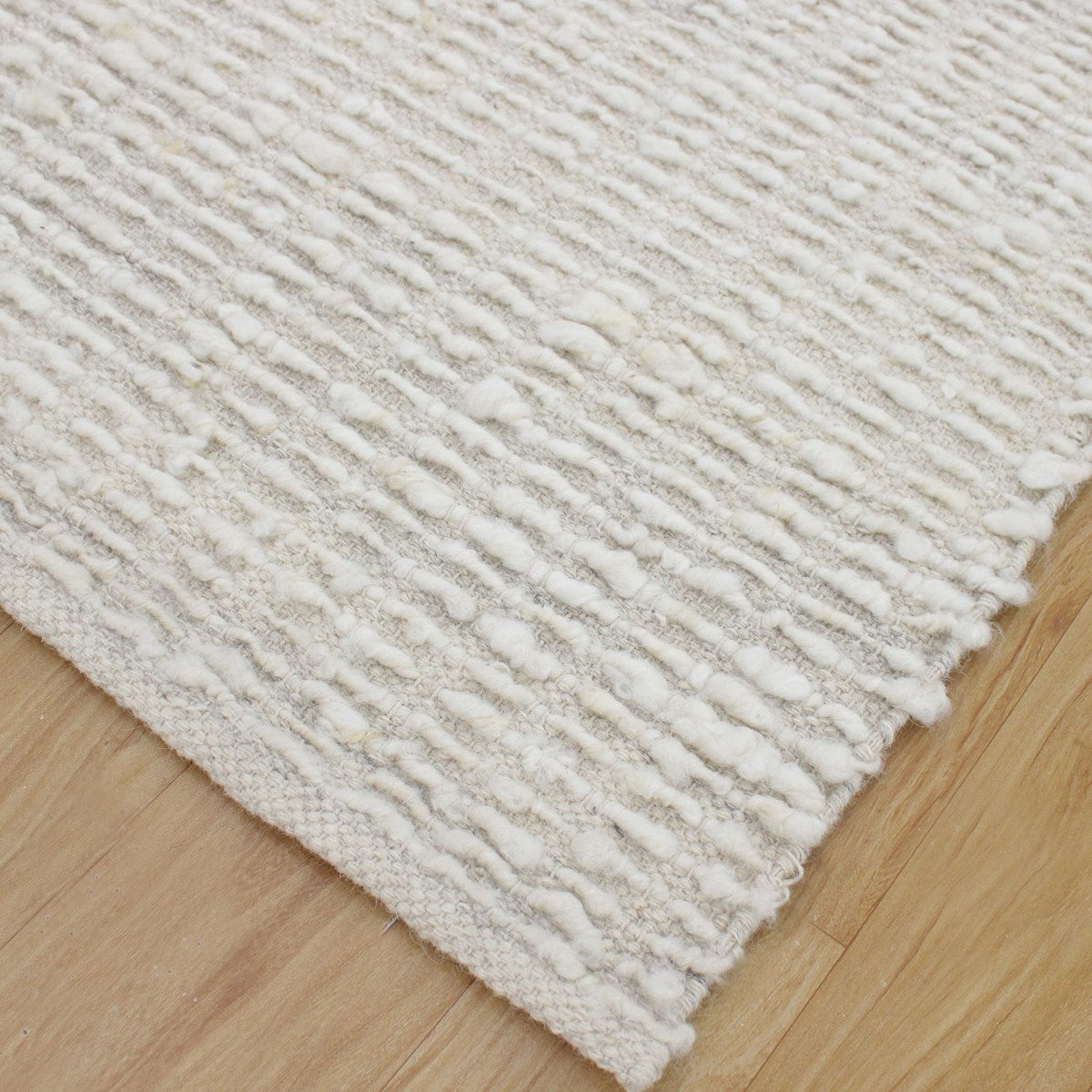 Uttermost Lovelle Hand Woven Ivory Wool Rug ~ 8' x 10' - Image 2
