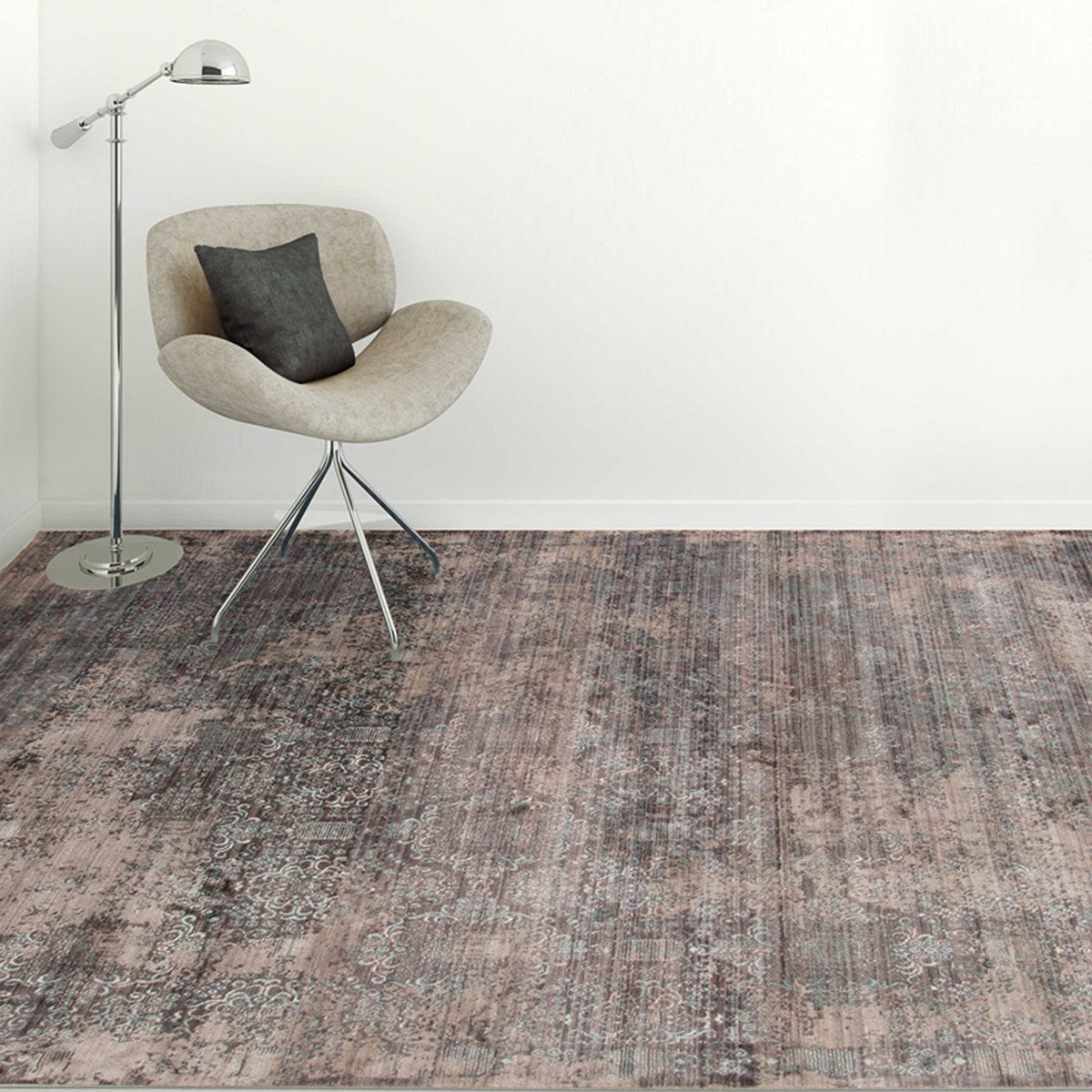 Uttermost Calandria Graphite Gray Rug - 9'6" x 13'9" - Image 1