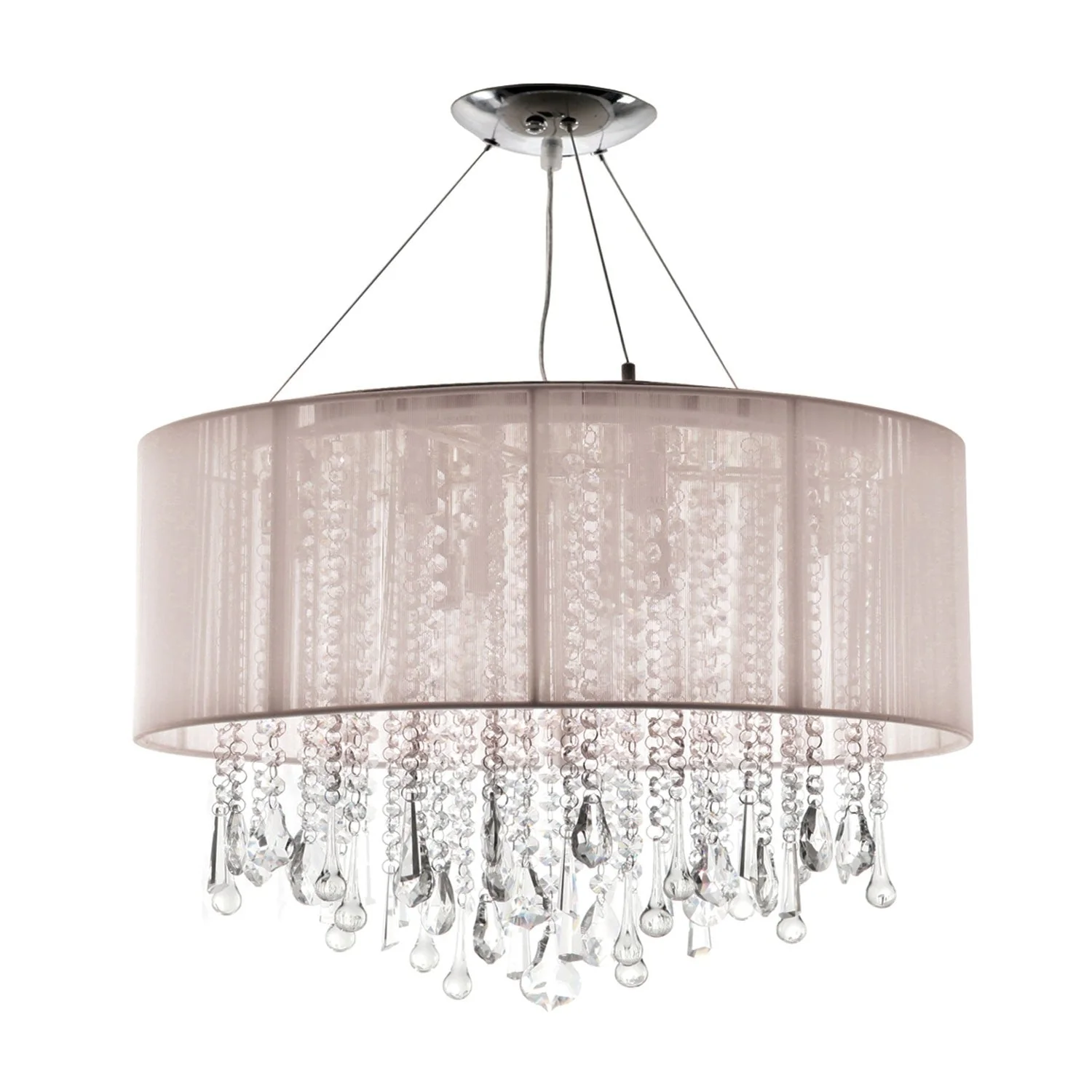 Beverly Dr. Taupe 32-Inch Twelve-Light Dual Mount - Image 1