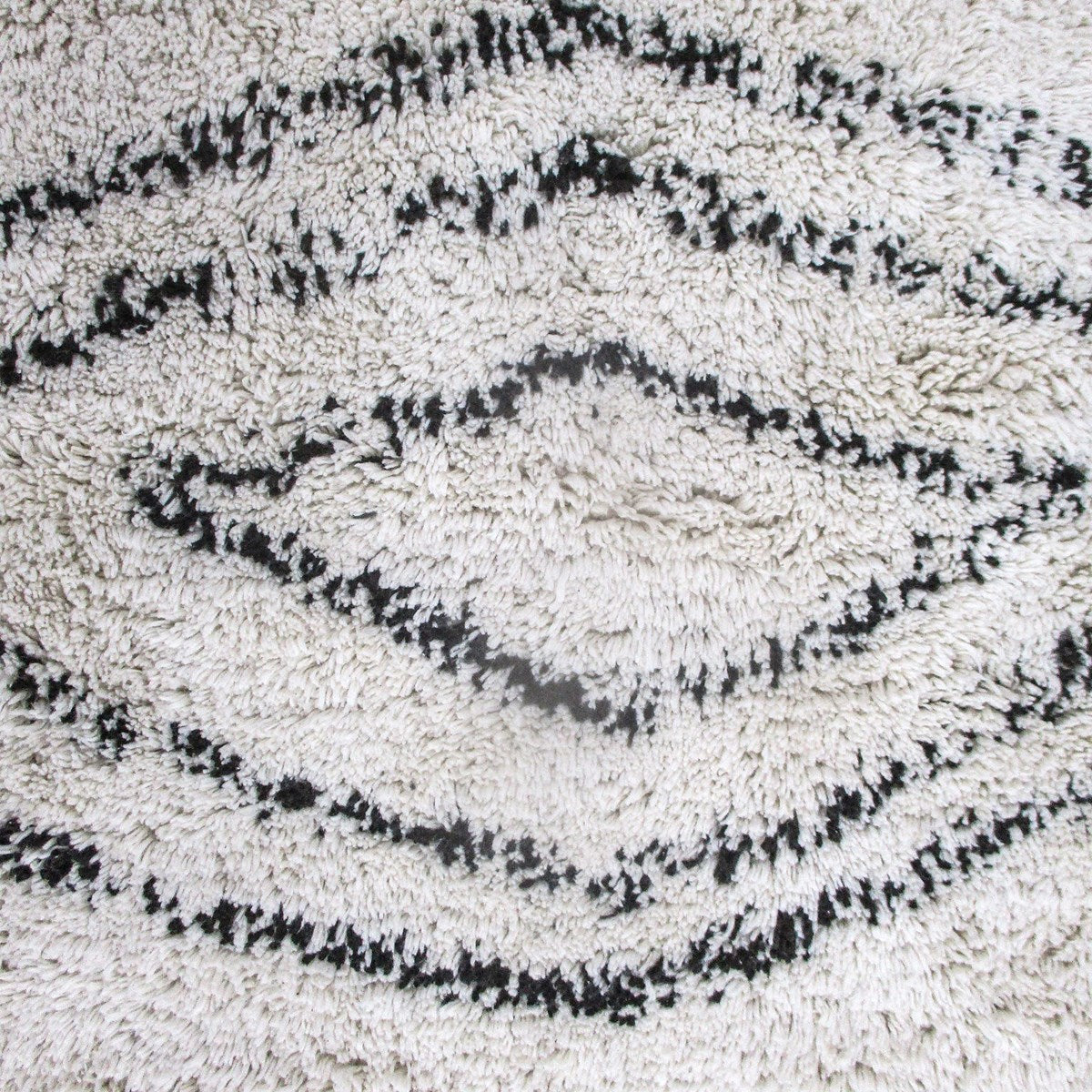 Uttermost Mesilla Table Tufted Ivory and Faded Charcoal Tribal Pattern Rug ~ 9' x 12' - Image 2