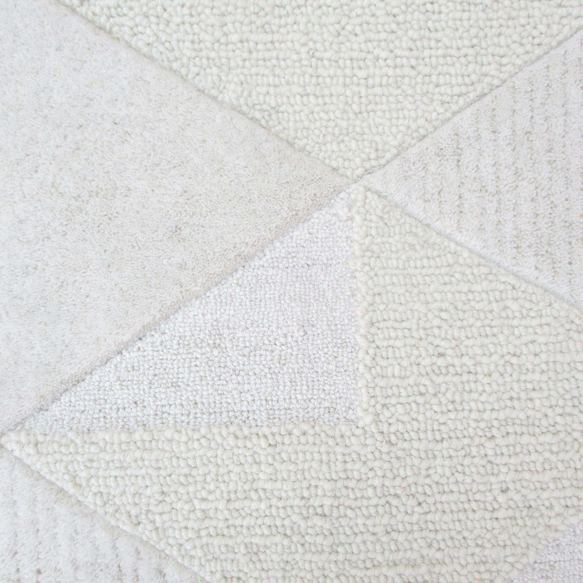 Uttermost La Veta Hand Tufted Ivory Geometric Pattern Rug  ~ 8' x 10' - Image 3
