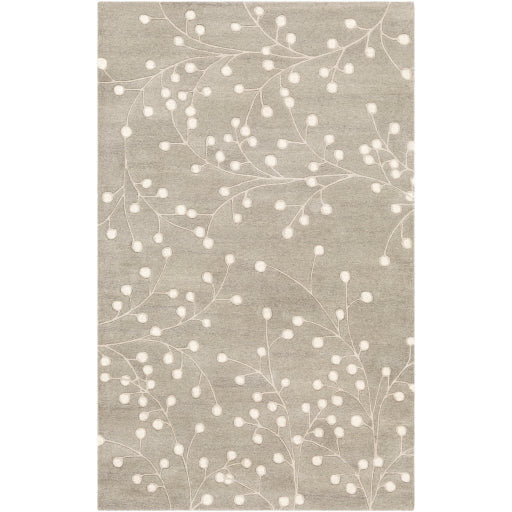 Surya Rugs Athena Collection Gray & Beige Area Rug ATH-5157 - Image 2