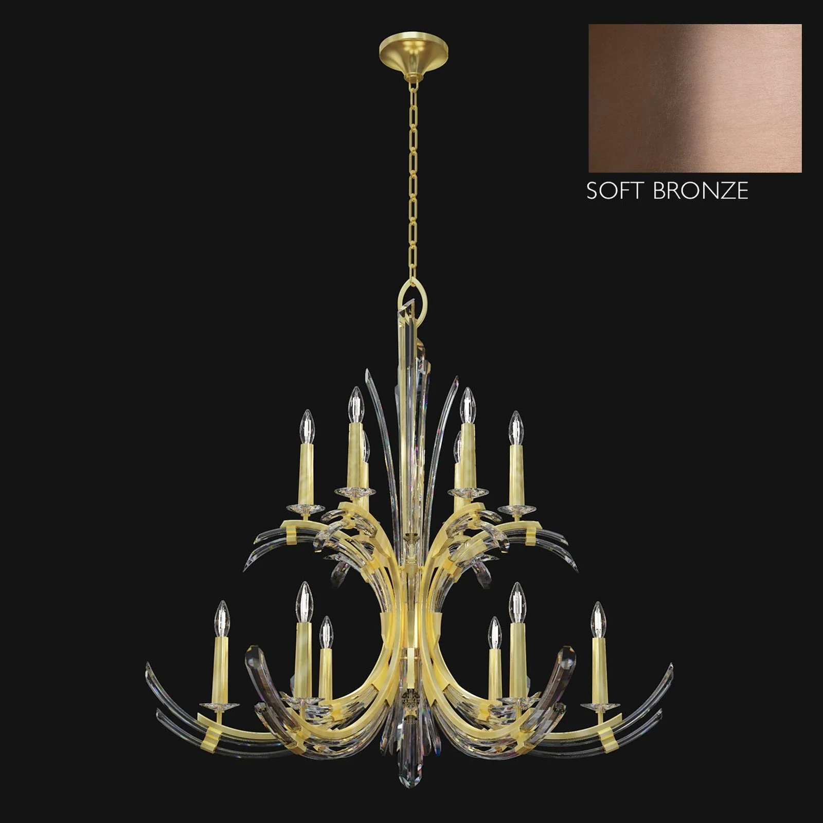 Fine Art Trevi 42" Round Chandelier - Image 3