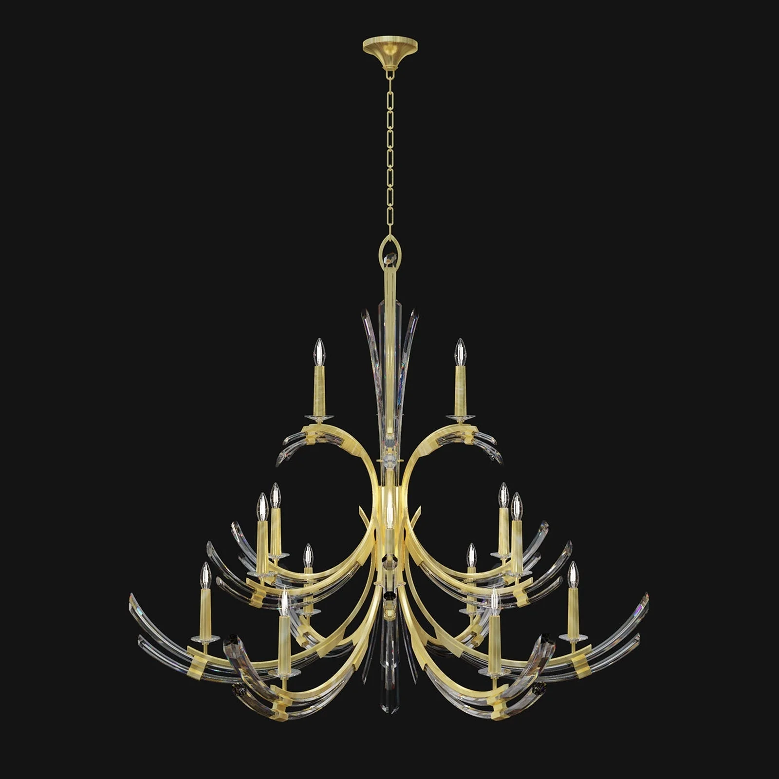 Fine Art Trevi 15 Light 56" Round Chandelier - Image 2