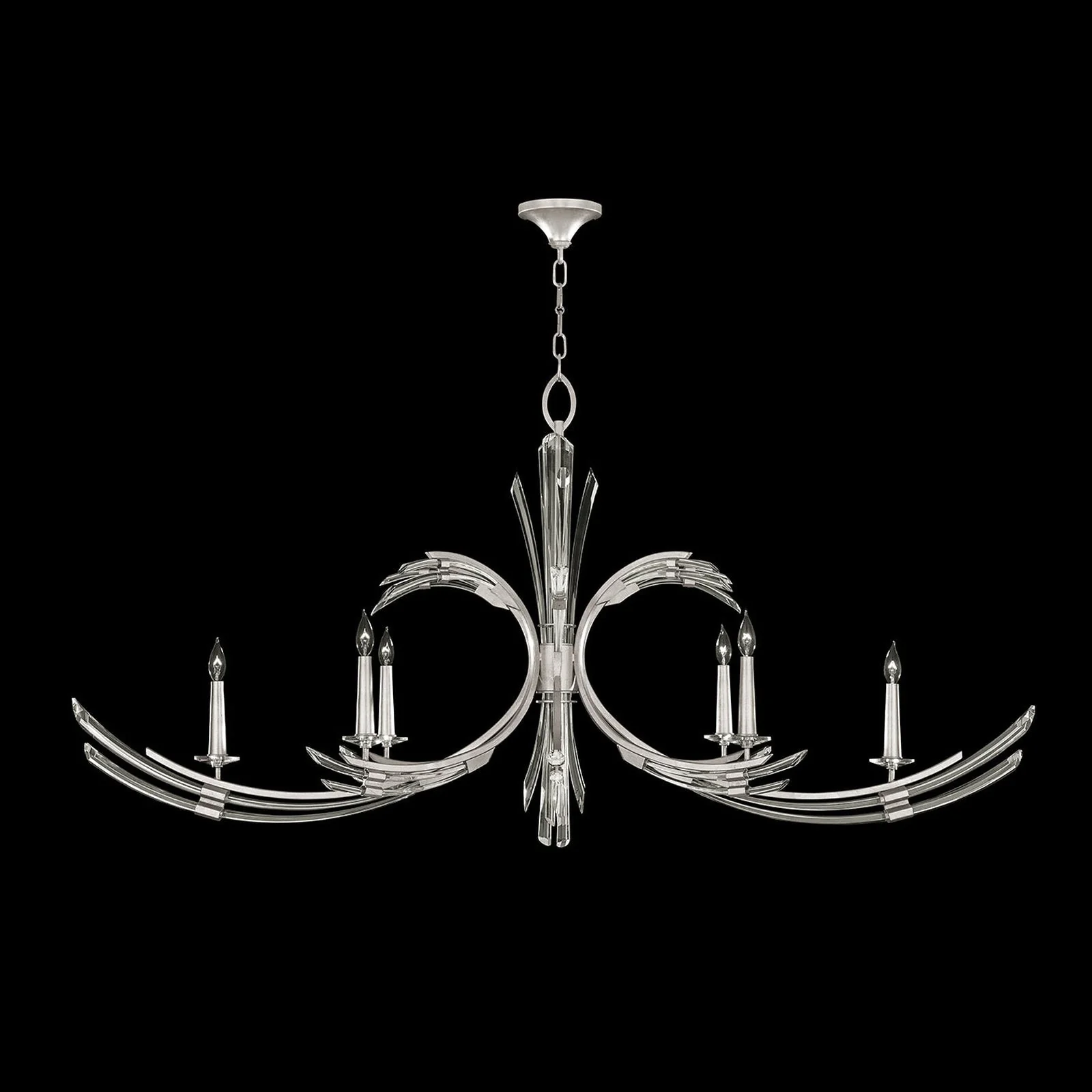 Fine Art Trevi 68″ Oblong Chandelier