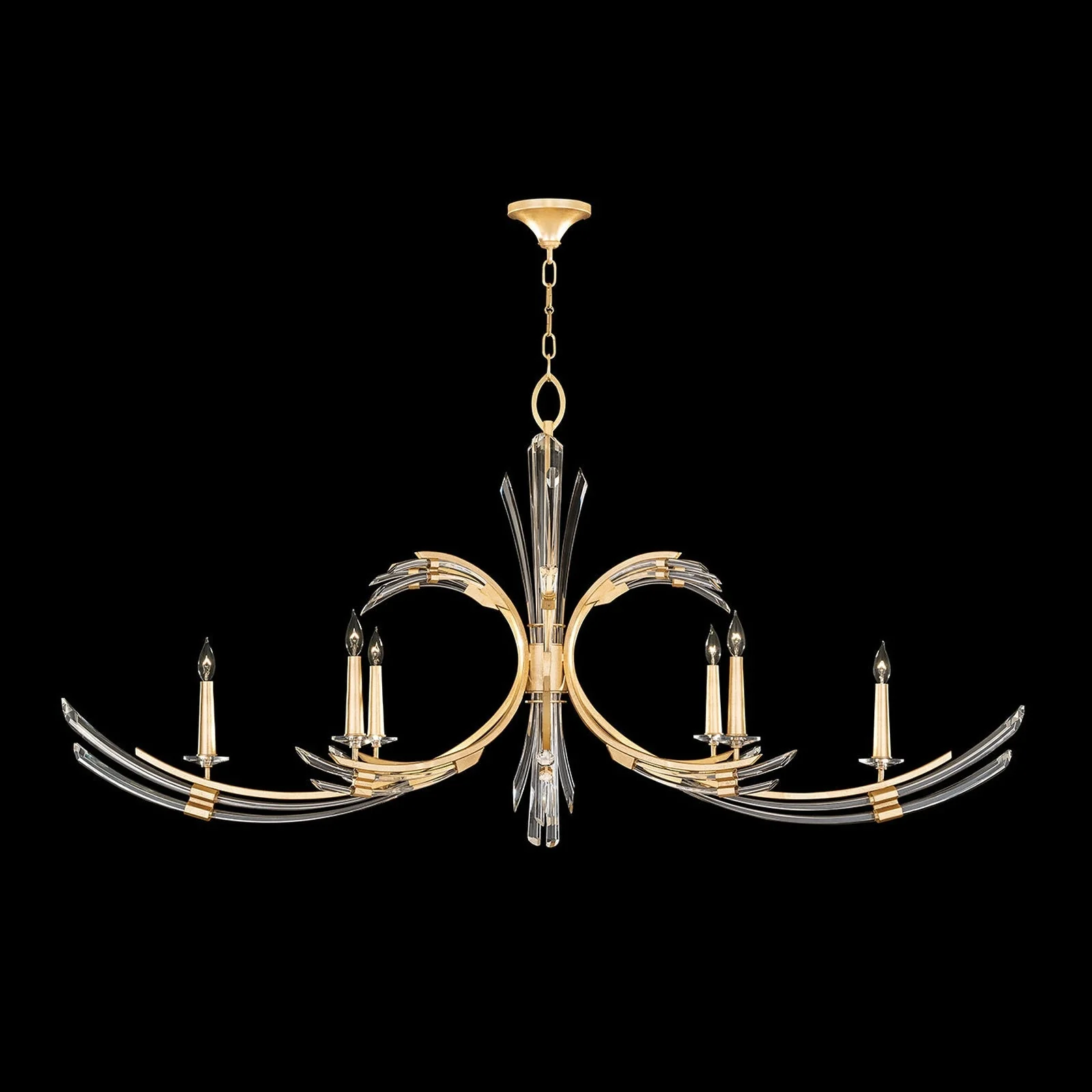 Fine Art Trevi 68" Oblong Chandelier - Image 2