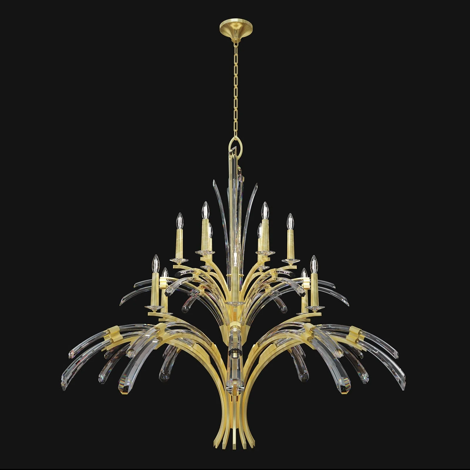 Fine Art Trevi 12 Light 56" Round Chandelier - Image 3