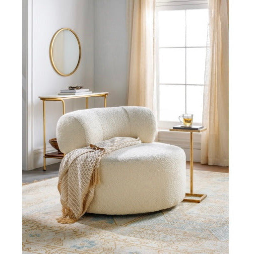 Surya Stone Age Modern Black Marble Top With Gold Metal Base Accent Side Table AGE-003 - Image 1
