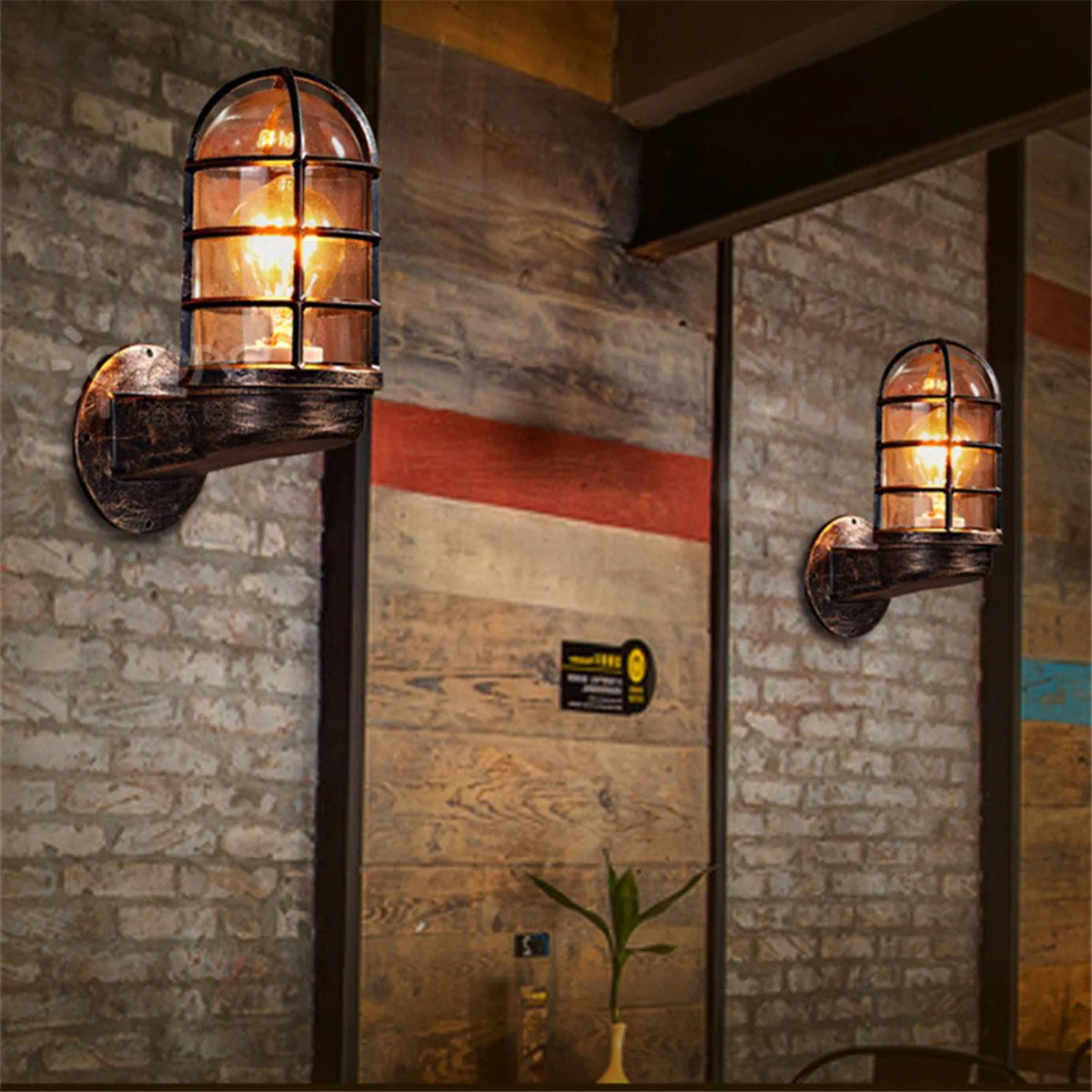 Outdoor Wall Lamp – Decorative Lighting for Café & Bar - Image 3