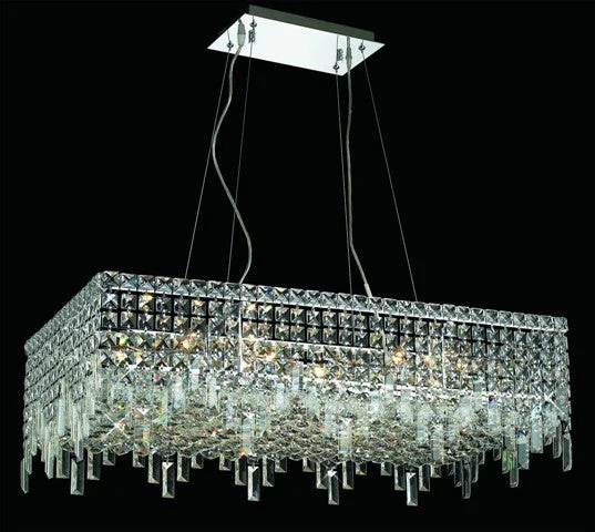 16 Light contemporary crystal chandelier Chrome plated - Image 1