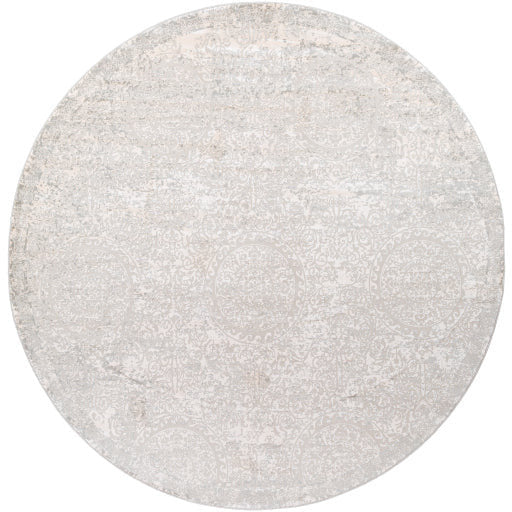 Surya Rugs Aisha Collection Light Gray & Off White Area Rug AIS-2307 - Image 2