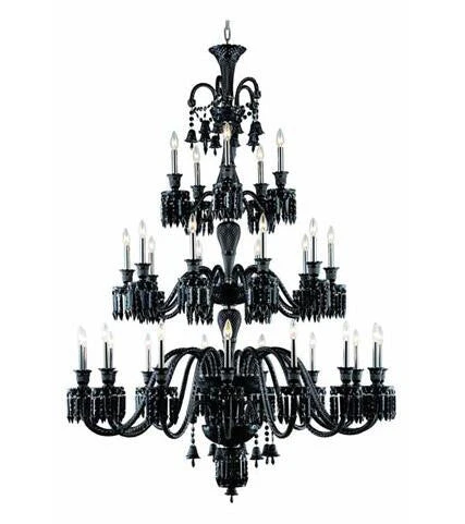 Black 30 Light 72-in Chandelier - Image 1