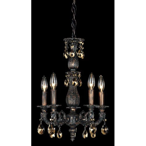 Coppertina Five-Light Golden Teak - Image 1