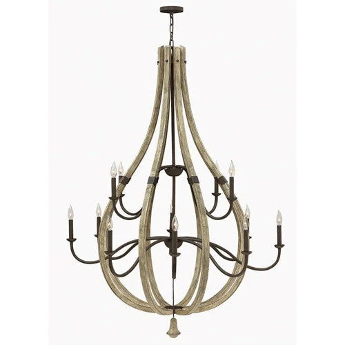 Middlefield Iron Rust 12 Light Chandelier - Image 1