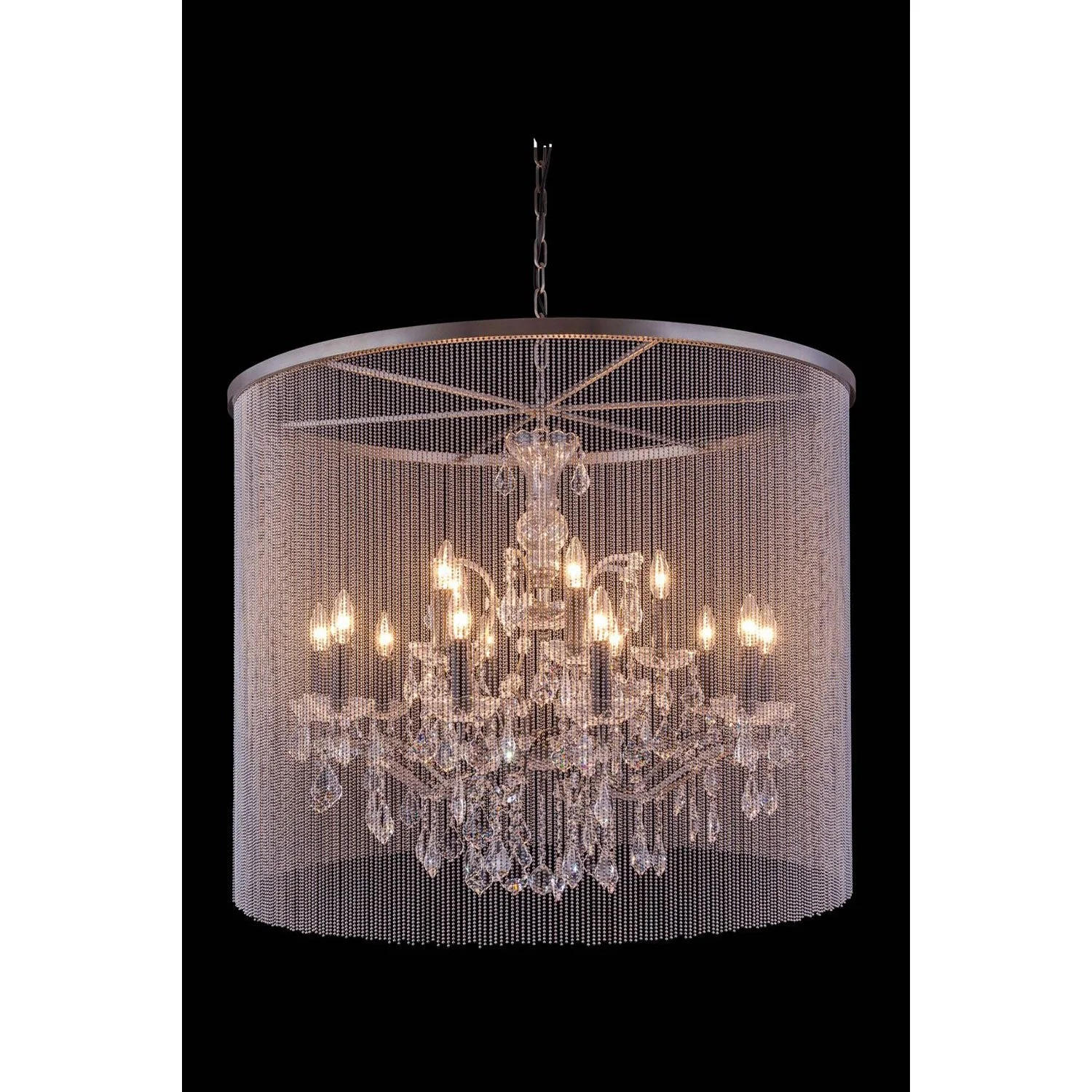Brooklyn Mocha Brown Thirty-Six-Inch Pendant - Image 1