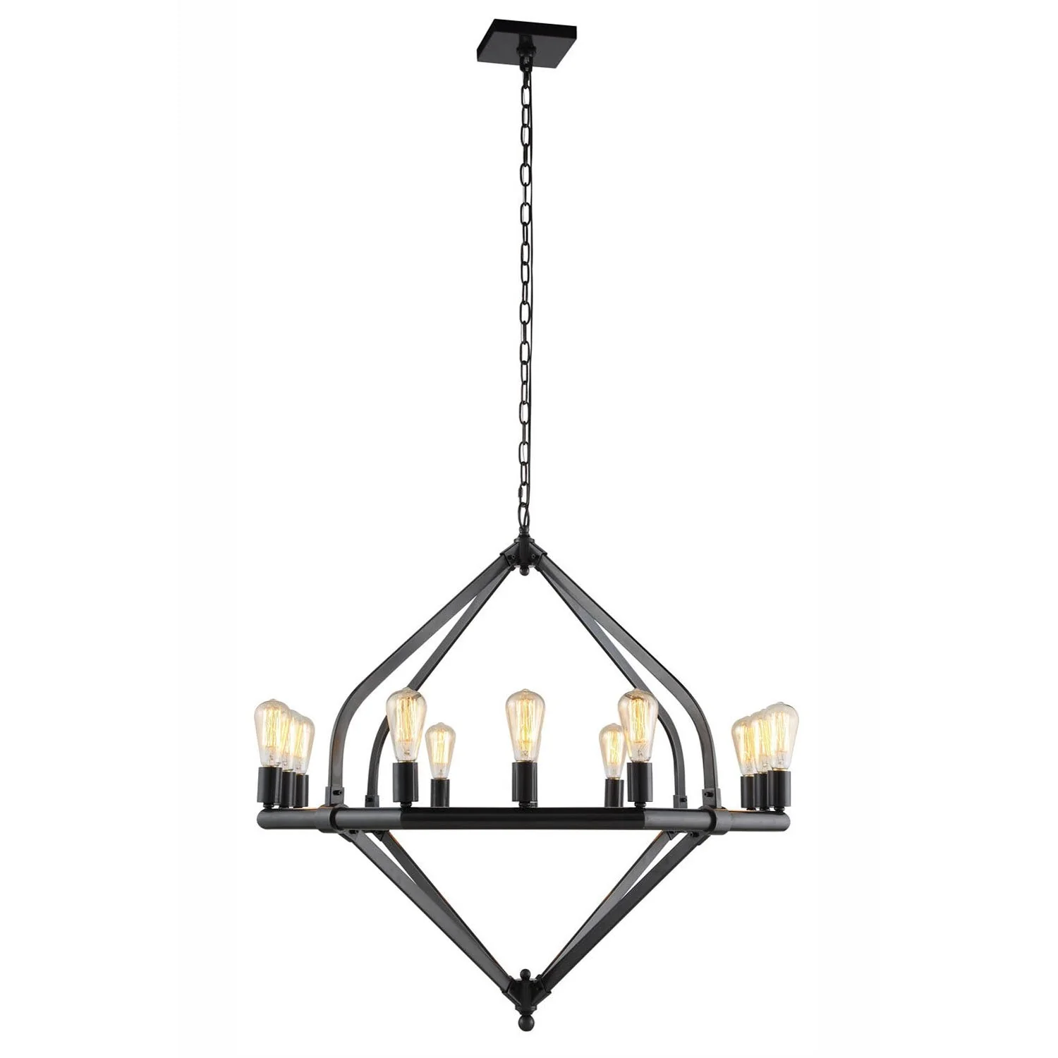 Illumina Bronze Twelve-Light Chandelier - Image 1