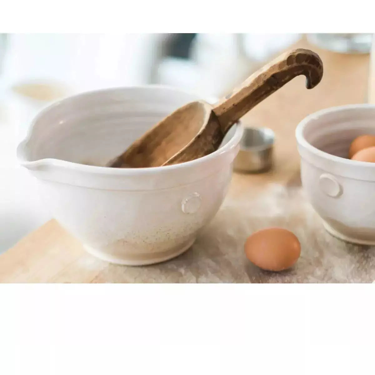 etúHOME Handthrown Pottery Collection Medium Mixing Bowl  ~ IN-STORE PURCHASE ONLY - Image 2