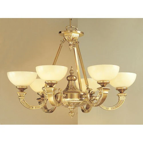 Mallorca Antique Bronze Six-Light Chandelier - Image 1