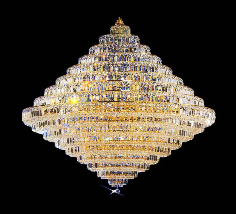 36 Light Large cascade crystal chandelier - Image 1